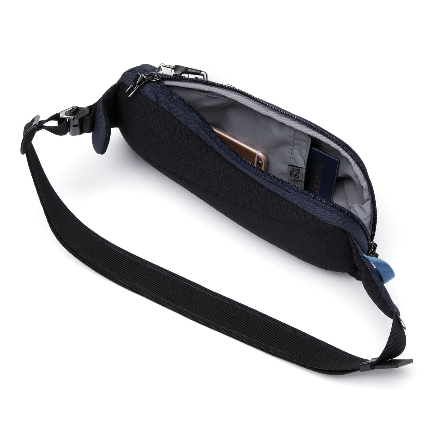 Pacsafe V Crossbody Väska Blå