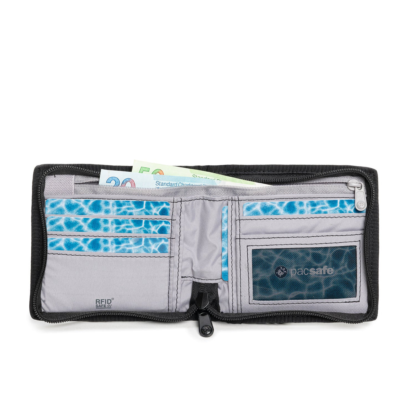 Pacsafe RFIDsafe™ Z50 säkerhetsplånbok
