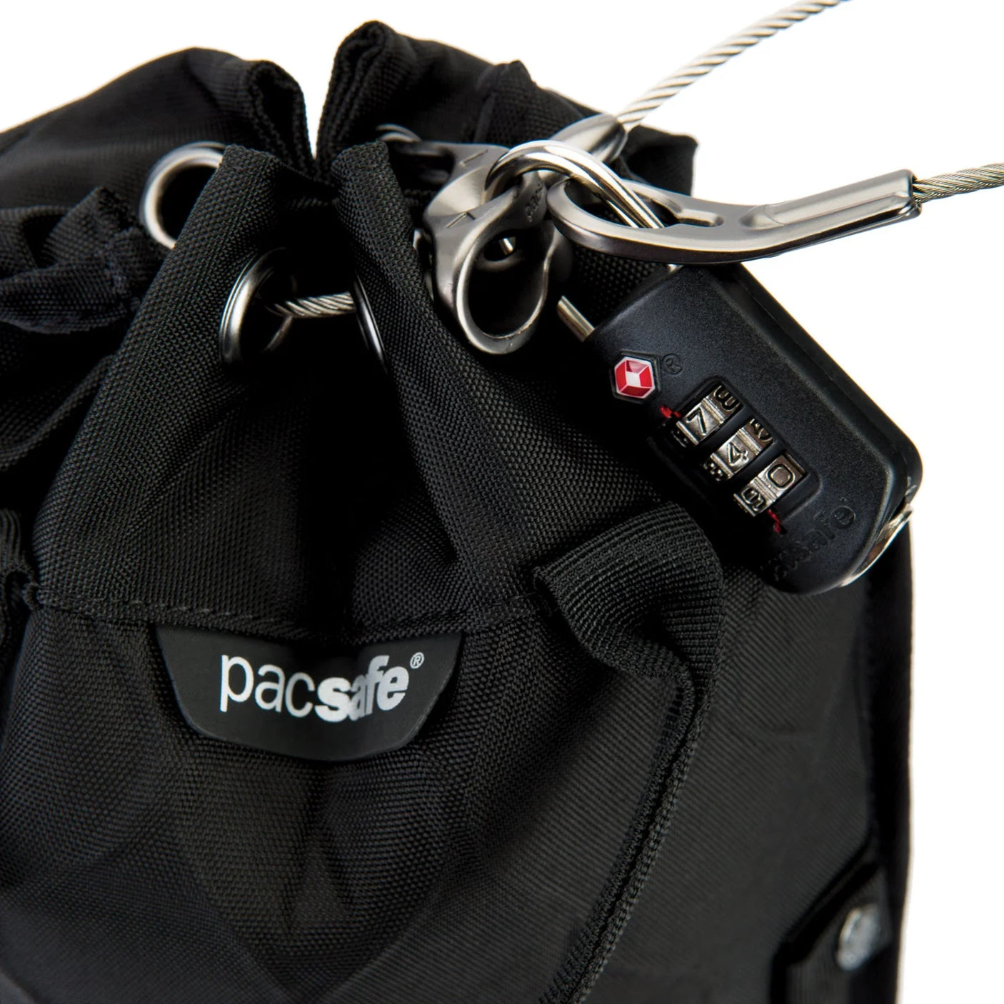 Pacsafe Travelsafe GII 12L  Portable Safe BLACK