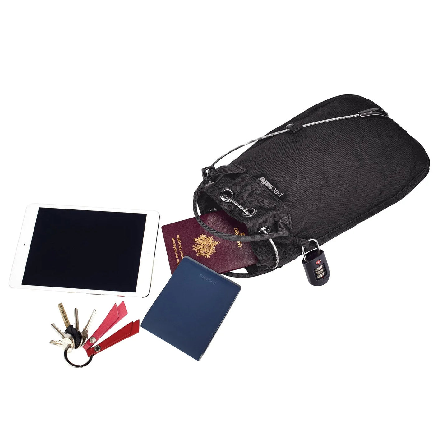 Pacsafe Travelsafe GII 3L Portable Safe BLACK